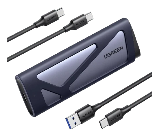 UGREEN M.2 NVMe enclosure, 10 Gb/s